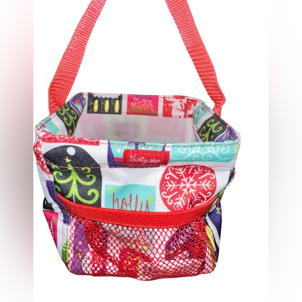 NWT Thirty One Littles Carry All Caddy Pattern Hello Holiday.